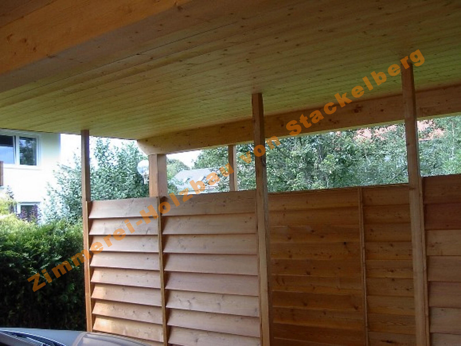 Carport von Zimmerei-Holzbau von Stackelberg