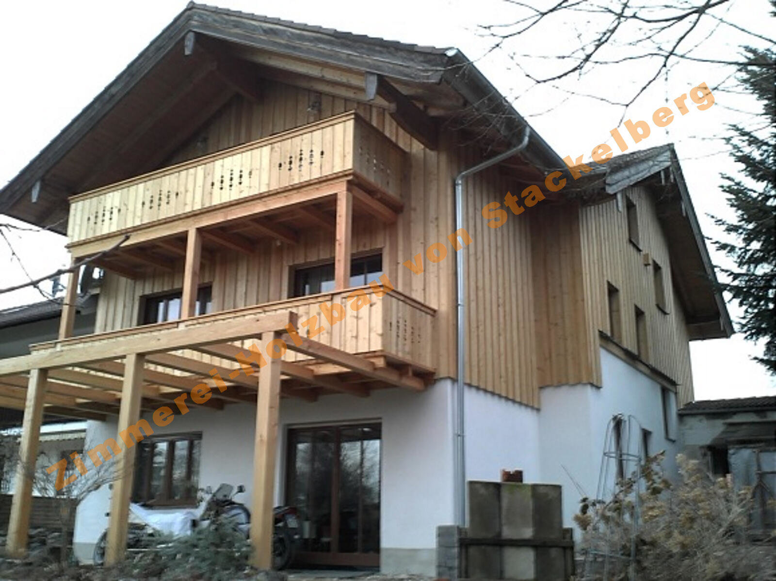 Balkon von Zimmerei-Holzbau von Stackelberg